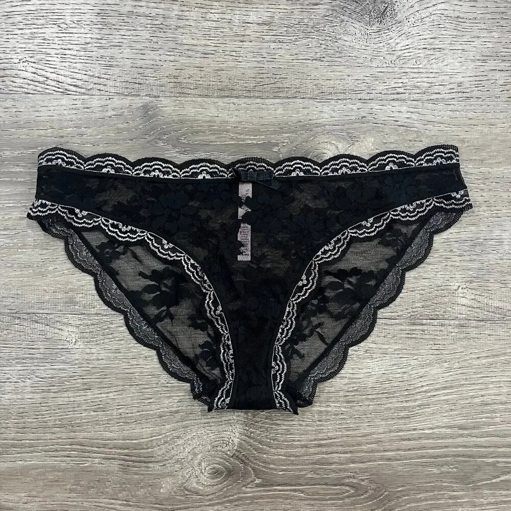 Victoria's Secret Dream Angels Cheekini Panty (Black) - Picture 2 of 6